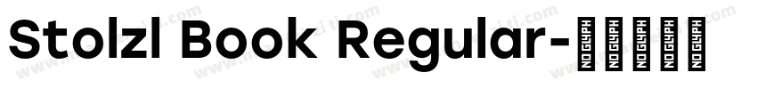 Stolzl Book Regular字体转换